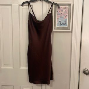 COPY - Nasty Gal satin slip dress